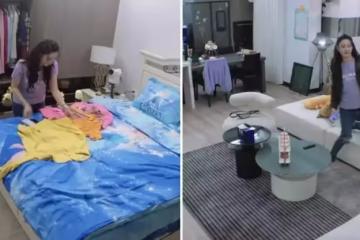 張柏芝上海豪宅首曝光，廚房雜亂好真實，用公主床單少女心滿滿，滿屋都是公主風，直言：我不差錢！