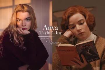 AnyaTaylor給女生的一封信：一定要把閱讀這件事看得比男人還重要