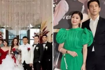 知名導演結婚現場曝光，賈靜雯帶老公現身，邱澤許瑋甯反倒像新人