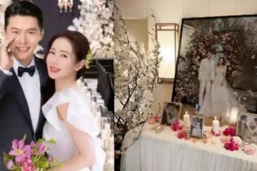 玄彬孫藝珍婚禮現場曝光!布置現場貼頭合照甜過偶像劇