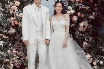 玄彬孫藝珍婚禮現場圖曝光,現場布置浪漫又溫馨,孫藝珍激動落淚