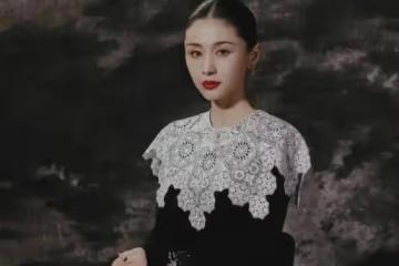 王子文的油畫風美照簡直絕了，像印在照片里一樣！
