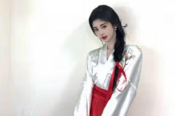 鞠婧禕不愧為時髦精!漢服穿搭穿搭出個人風格,展現古典韻味