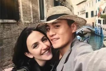 影帝劉燁的老婆原來是法國人！她五官精緻優雅大方，氣質不輸謝娜