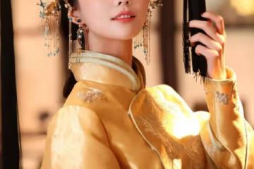 20歲極品尤物的藝術照穿搭:黃韻霓裳 傳統美學與現代風尚的優雅交融