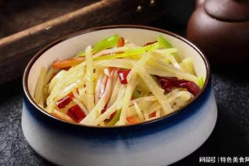 酸辣土豆絲，麻辣口感與酸爽滋味的最佳組合！
