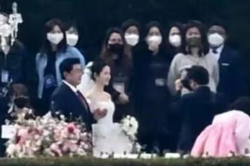 玄彬孫藝珍婚禮現場照曝光，眾好友出席，豪華陣容堪比百想大賞
