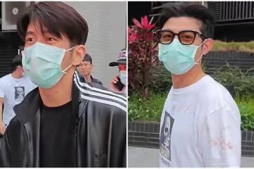 突發!賈靜雯老公被帶入警局,勸架被打左眼受傷充血