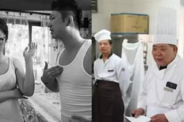 漂亮女子嫌棄做廚師的丈夫窮,與丈夫離婚,幾年後再見他前夫,她坐地上大哭