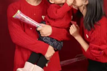 李亞鵬幼女迎2歲生日,小夏夏精靈可愛,海哈金喜陪愛女切蛋糕