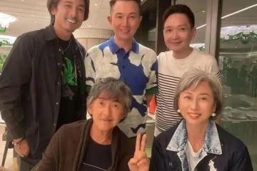 葉倩文跟富商合影，就算滿頭白髮也不妨礙她美，而且她很真實不裝