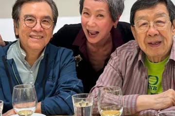葉童滿頭白髮令人心疼，老人打扮不偽裝不裝嫩，自然老去多真實啊