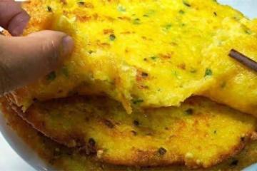 孩子一直想吃這個餅，20元買了8支鮮玉米，邊吃邊說真香