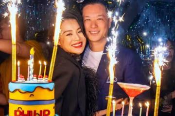 胡杏兒為富豪老公慶生，懷抱3個兒子甜蜜親吻，一家5口超幸福