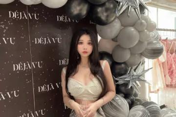 真乃尤物啊！19歲少女時尚穿搭：白色針織上衣搭配包臀長裙 優雅迷人