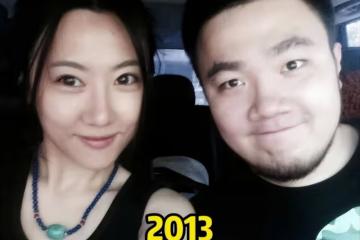 巴圖夫婦慶相戀十周年，絕美婚紗照首曝光，宋丹丹懷抱倆孫笑開懷
