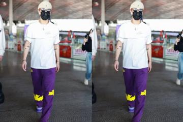 王嘉爾有點「前衛過頭」了,穿「破布裝」太有個性,意外的帥氣