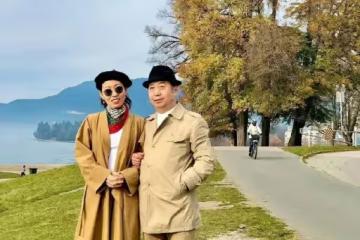 曲婉婷與父親合照曝光，曬國外幸福生活，母親卻在國內被判無期