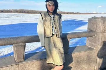張馨予雪地露腿照驚艷網友，美是美了，但真的不冷嗎？