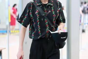 龔俊穿花襯衫好迷人,小奶狗瞬間變小狼狗,高冷氣質太帥氣
