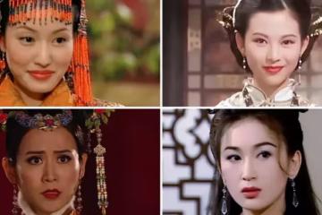 當TVB女星穿上古裝,顏值差距就出來了,黎姿溫碧霞太驚艷