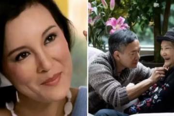 79歲白韻琴近照曝光,與小15歲丈夫牽手逛街,被酸「像母子」,恩愛相戀33年無懼質疑:年齡不是問題