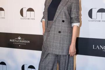 柯藍長得「一臉正氣」，穿西裝熟女韻味十足，有種「霸總范」