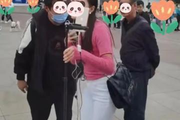 男子追著女主播討要錢,聲嘶力竭控訴,說自己連飯都吃不上了