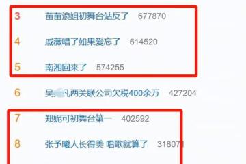 鄭妮可成「香餑餑」，薩頂頂卻沒唱過戚薇：芒果要捧誰一目了然