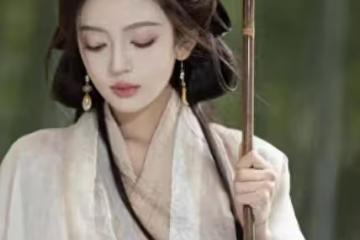 何瑞賢的漢服照，完美的詮釋了古代美女的萬千風情