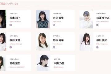 日本東寶灰姑娘人氣排行榜大公開!