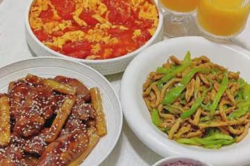 今天寶寶生日，我做了3道菜，全是寶寶喜歡吃的，我也饞得流口水