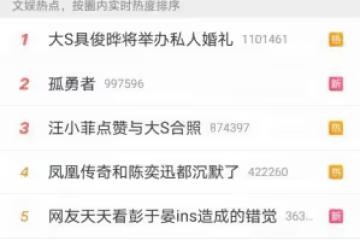 大S具俊曄將舉辦私人婚禮?汪小菲,多此一舉!還點贊?