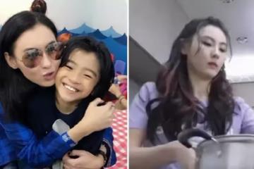 張柏芝上海豪宅:滿屋兒子照片,自己睡艾爾莎公主床,裝修很大眾
