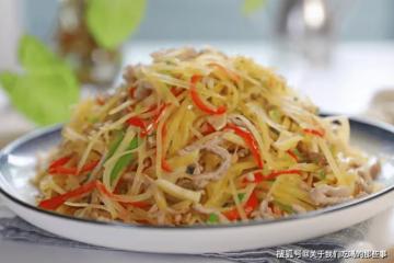 炒肉絲,要想不柴不腥,嫩滑如豆腐,大廚教你3招,很多人不知道
