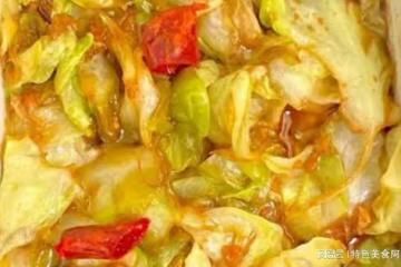 挖到寶了，這款糖醋包菜酸甜脆香，美容養胃，解饞下飯的家常菜