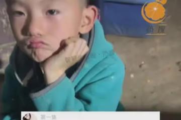 前夫為阻止女子外出把兒子送來，兒子見媽媽流淚，女子做法暖心