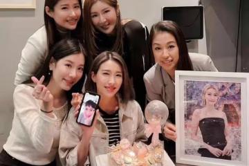 開心！TVB花旦姚子羚與家人慶祝41歲生日，網友關注點在妹妹身上