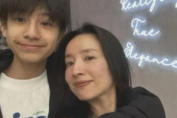 董潔枉為人母！曬兒子合照，把兒子當老公，在他身上找戀愛的感覺