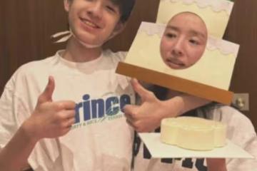 董潔曬兒子照片慶生!15歲頂頂身高近一米八,神似流川楓走紅日本