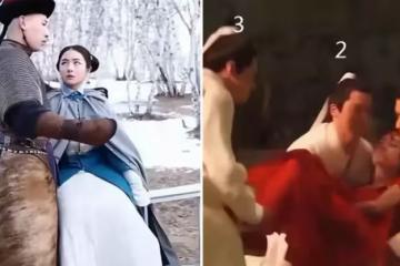 男星上演「花式公主抱」,墊箱子、鋪滑軌,80斤的趙麗穎被嫌重,看了白敬亭:這才是真正的公主抱!