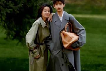 母子麼?董潔兒子首登封面!15歲高級臉帥炸,母子同框像拍偶像劇