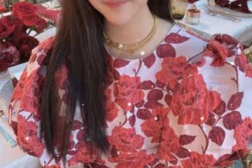 李湘曬王詩齡美照，少女蛻變引關注，自信優雅成焦點