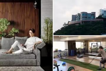 林志炫基隆自建6層400坪透天厝超有品,三面環山、一面臨海,家裡健身器材堪比健身房,還有玩具房