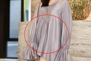 林志穎老婆穿寬鬆裙像懷孕，臉蛋圓潤胖一圈，網友：孕相很明顯