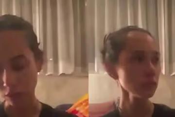 水原希子開直播崩潰痛哭！眼睛鼻子哭到紅腫，大膽曝光日娛潛規則