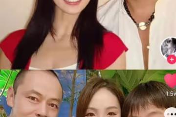 晉松全家福曝光，一家四口顏值高，15歲兒子當練習生身高1米88