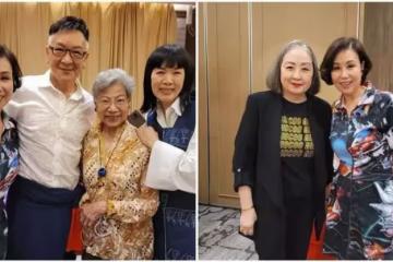 老戲骨大聚會！胡楓、羅蘭、盧苑茵等老戲骨歡聚一堂 佘詩曼也陪媽媽出鏡 網友：大家都很慈眉善目