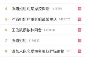 反轉!警方通報胖貓事件,譚竹不構成詐騙,網友被胖貓姐姐耍了