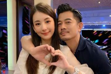 郭富城方媛520甜蜜逛街，老夫老妻恩愛如初，牽手晃悠不停歇